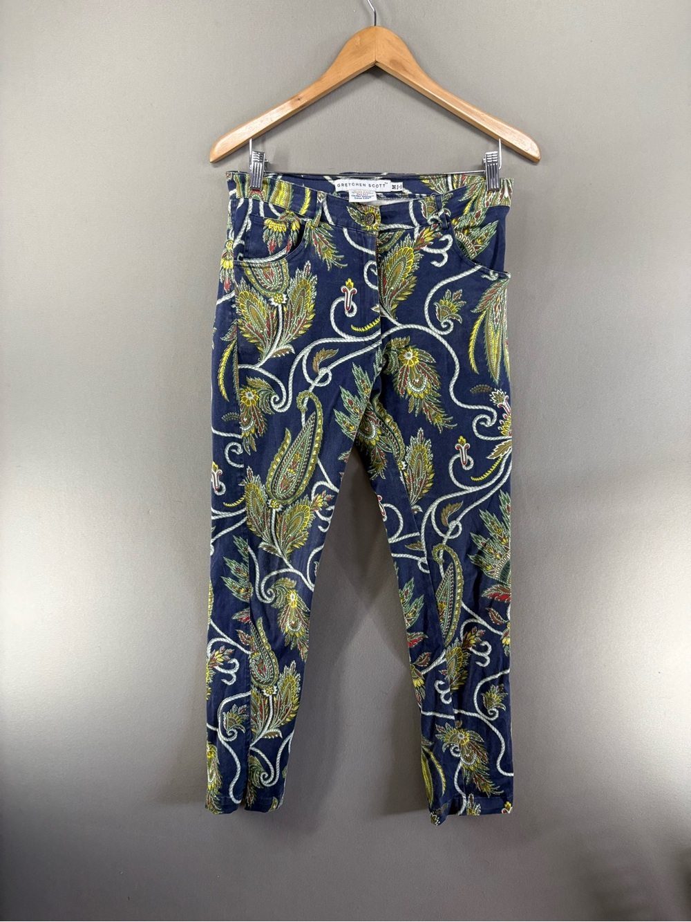 Gretchen Scott Blue Size Medium Casual Pants Women